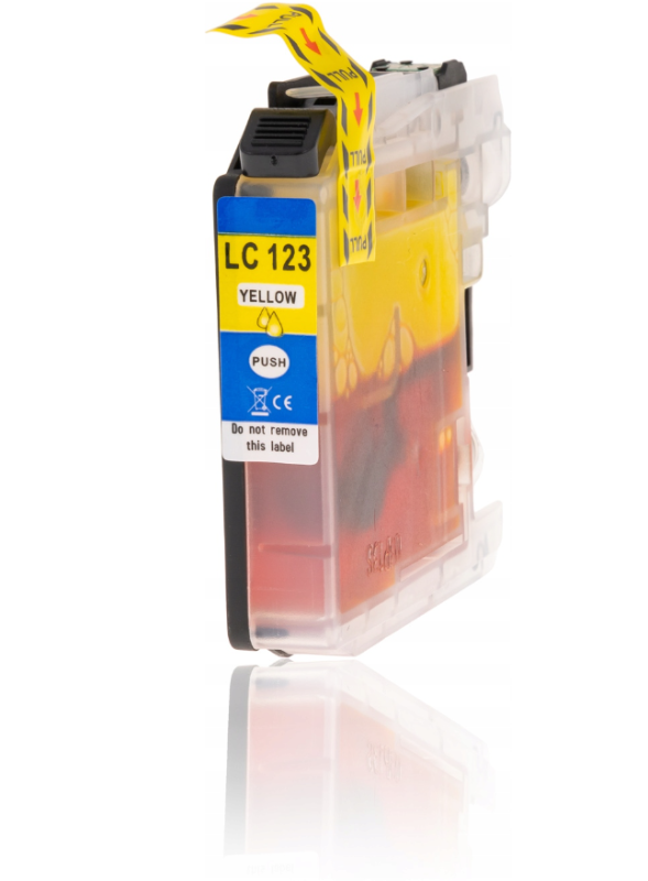 Tusz do Brother LC123 XL Żółty