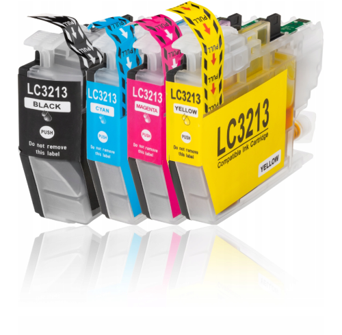 Tusze Brother LC-3213 zamienniki (Komplet)