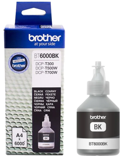 Tusz Brother BT6000BK - 6000 stron (Czarny)