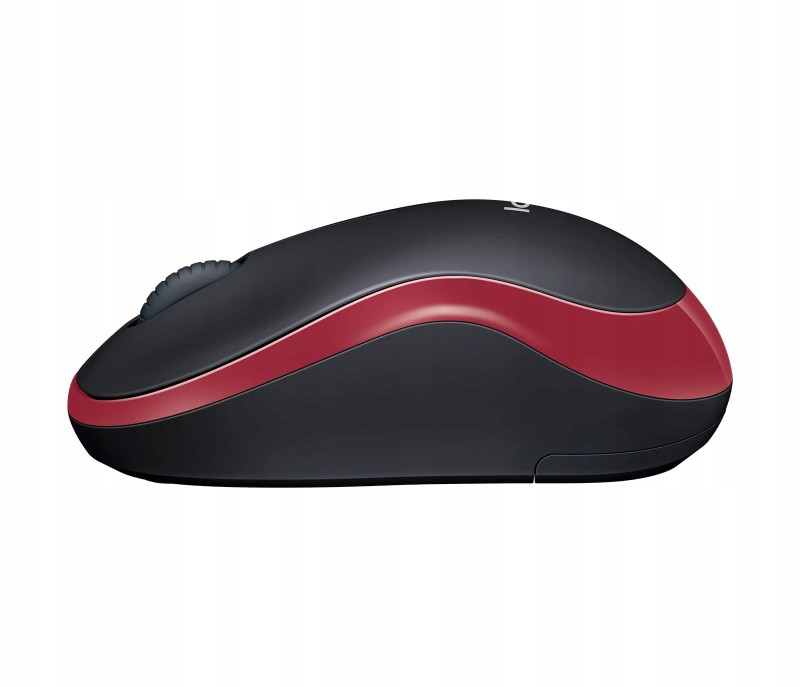 Mysz bezprzewodowa Logitech M185 Czerwona