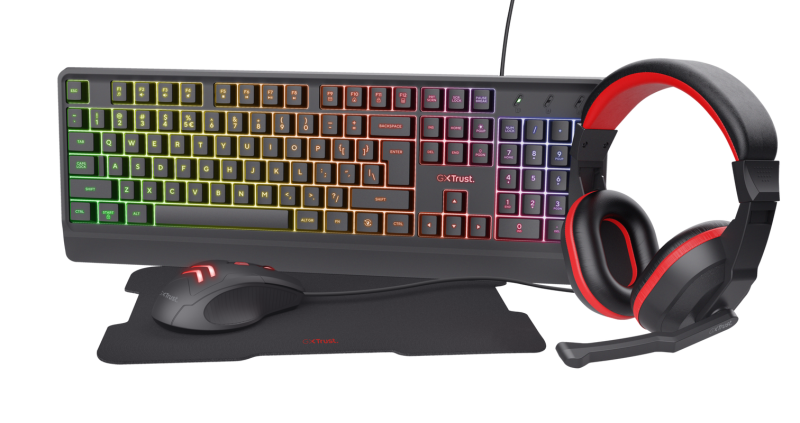 Zestaw Trust Ziva 4-in-1 Gaming Bundle