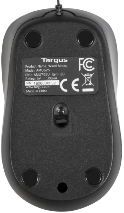 Mysz Targus Compact Blue Trace Czarna