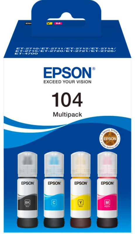 Tusze Epson 104
