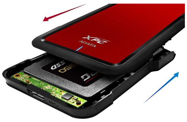 Kieszeń 2.5" ADATA EX500