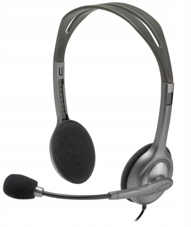 Słuchawki z mikrofonem Logitech H110