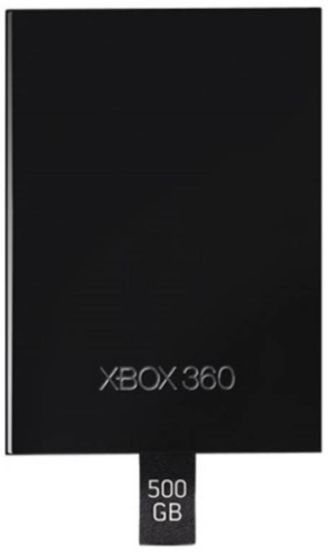 Microsoft XBOX 360 Slim / eSlim - dysk twardy 500GB