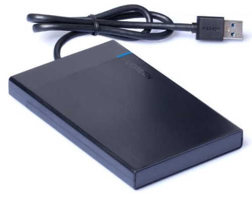 Kieszeń Ugreen SATA 2,5'' USB 3.0 czarna