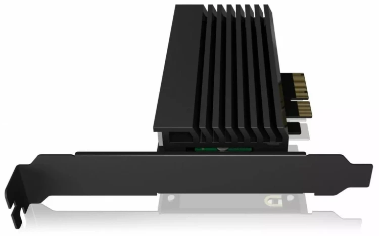 Karta PCIe IcyBox z gniazdem M.2 M-Key dla jednego dysku SSD M.2