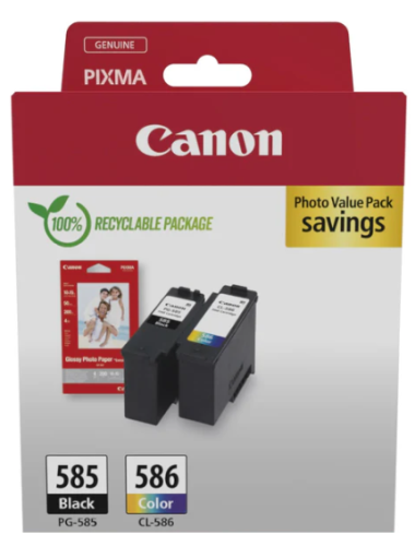 Tusze Canon PG-585 Czarny + CL-586 Kolor (Komplet)