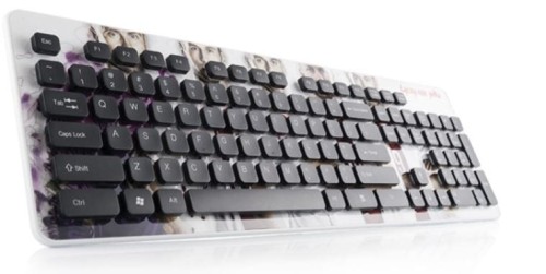 Klawiatura Modecom LK-13 Polska biała PZPN
