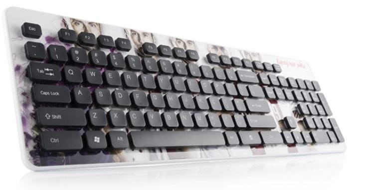 Klawiatura Modecom LK-13 Polska biała PZPN