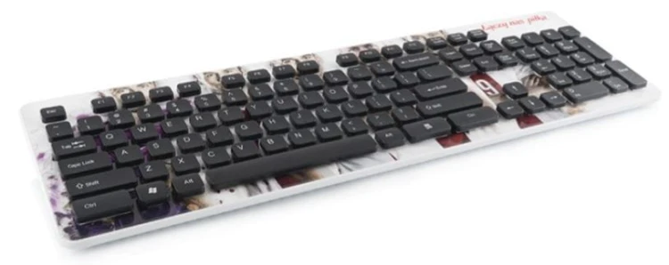 Klawiatura Modecom LK-13 Polska biała PZPN