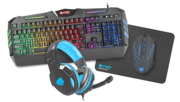 Natec Zestaw dla graczy 4 w 1 Fury Thunderstreak 2.0