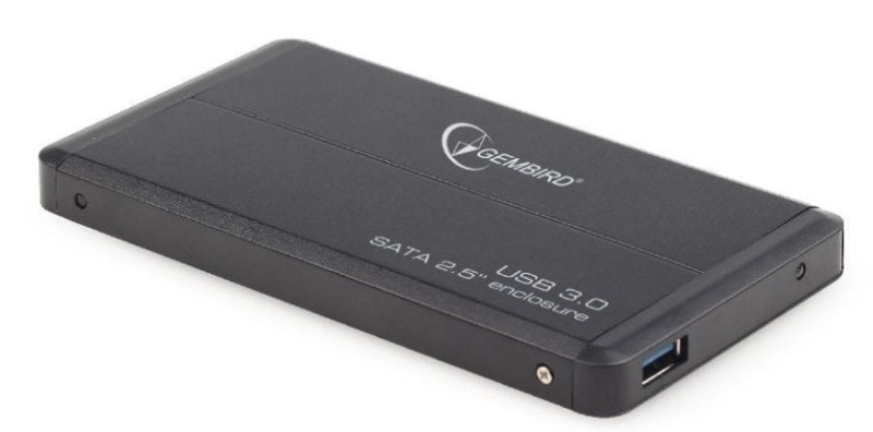 Kieszeń 2,5" Gemird USB 3.0 Czarna