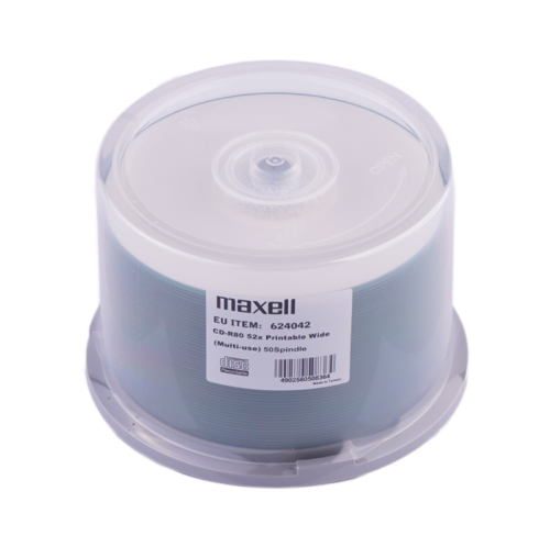 Płyty Maxell CD-R 700 MB 52x 50 sztuk