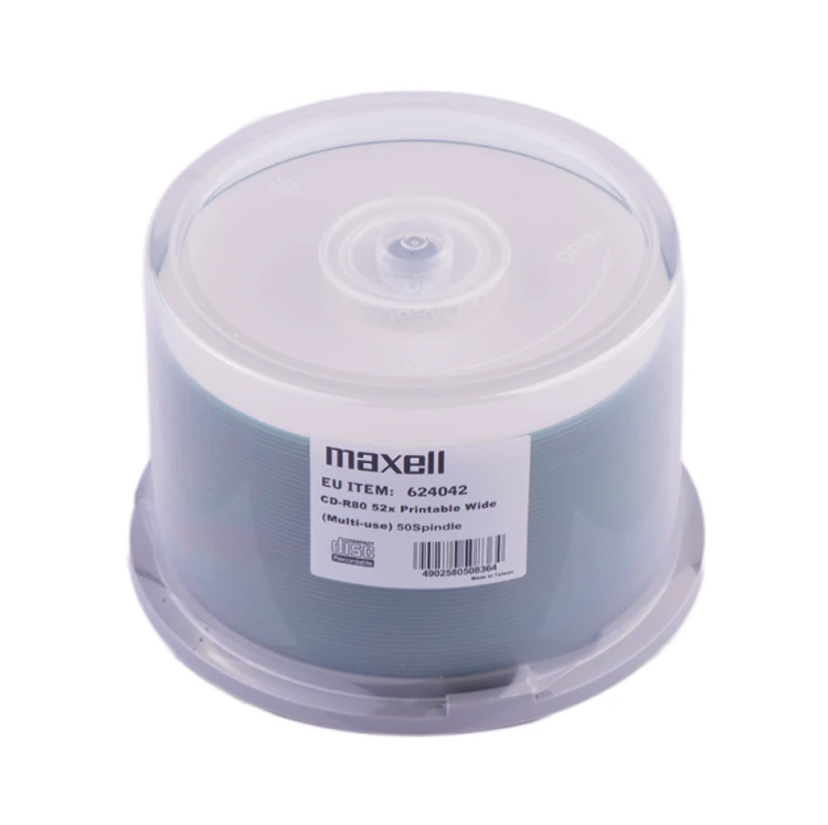 Płyty Maxell CD-R 700 MB 52x 50 sztuk