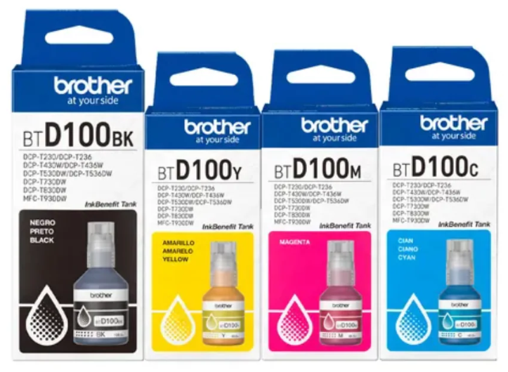 Brother BTD100 CMYK