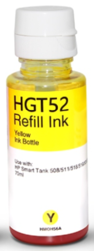 Tusz do HP GT52 Żółty