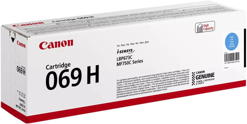 Toner Canon CRG-069H XL Niebieski