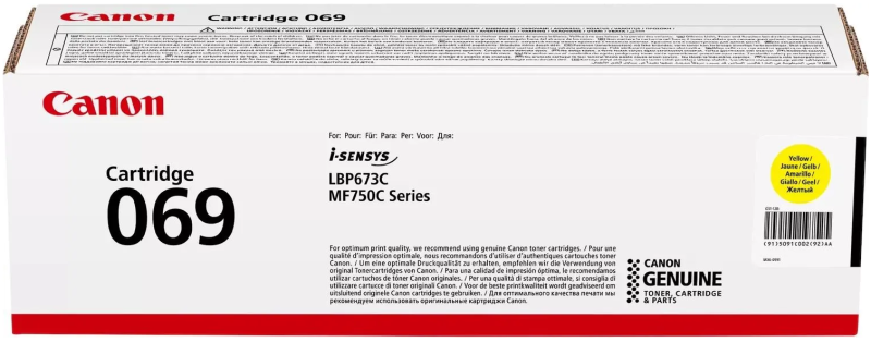 Toner Canon CRG-069 Żółty