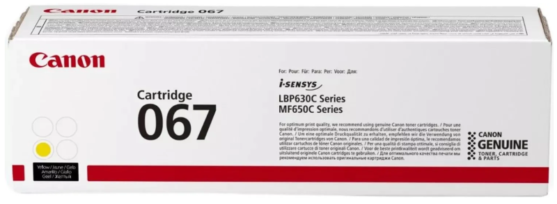 Toner Canon CRG-067 Żółty