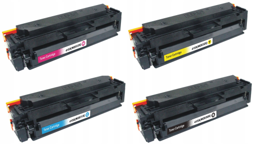 Tonery HP 415X XL zamienniki - 7000 stron (Komplet)