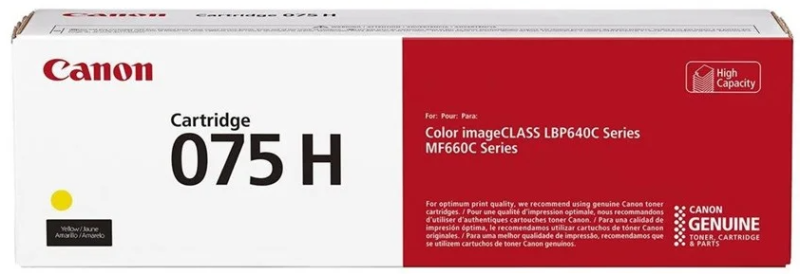 Toner Canon CRG-075H Żółty