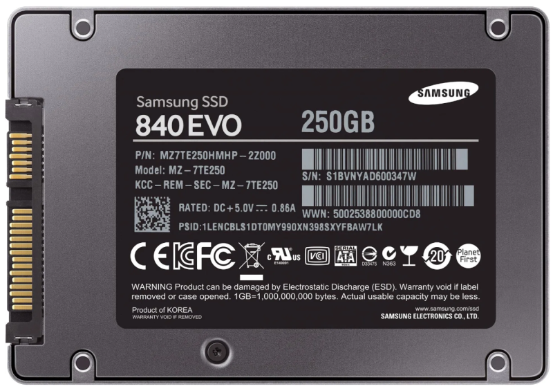 Samsung 840 EVO 250 GB