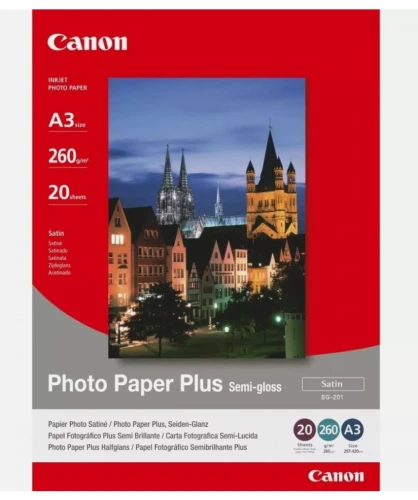 Papier foto A3 Canon SG-201 Semi Gloss 260g/m² 20 arkuszy
