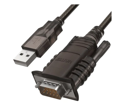 Kabel USB Unitek USB-A - RS-232 1.5 m Czarny