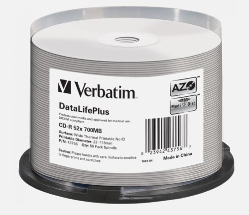 Verbatim CD - R 700 MB 50szt. Thermal printable