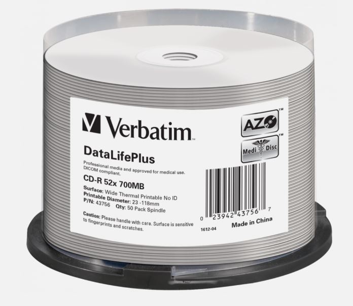Verbatim CD - R 700 MB 50szt. Thermal printable