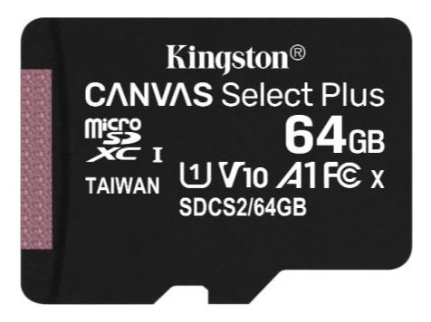 Karta Kingston Canvas Select Plus MicroSD 64 GB