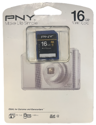 PNY SD16GBHC4OPTIMA-EF SDHC 16GB Class4 18Mb/s SD / SDHC
