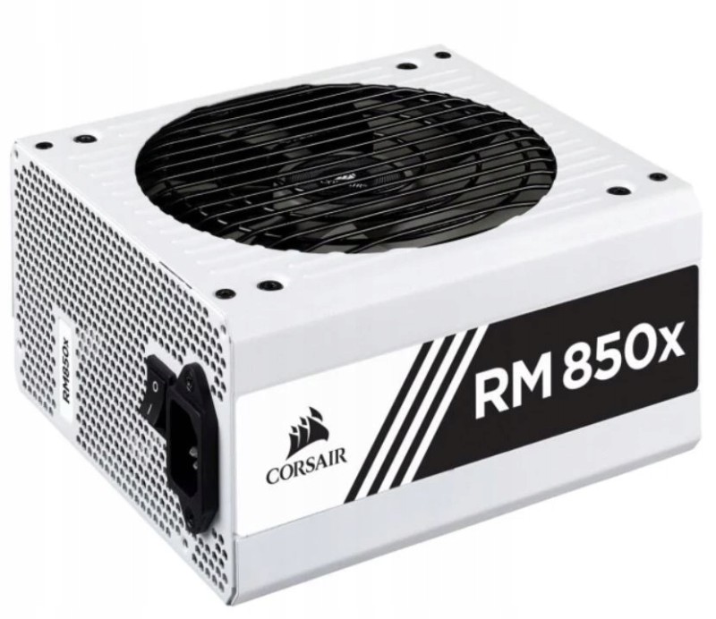 Zasilacz Corsair RMx RM850x Biały
