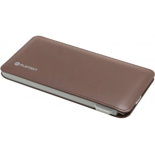 Power Bank skórzany  Platinet 6000mAh brązowy
