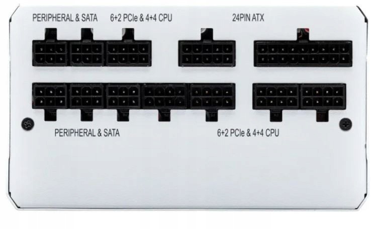 Zasilacz Corsair RMx RM850x Biały