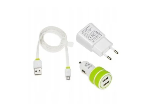 Ładowarka USB samochodowa i 230V 5V 2.1A