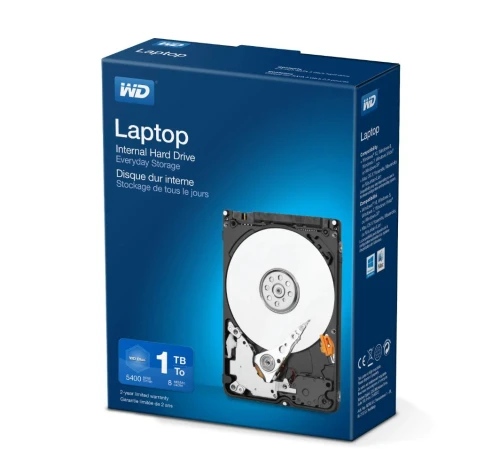 WD Blue 2.5" 1TB, 5400 RPM, 8MB, SATA III