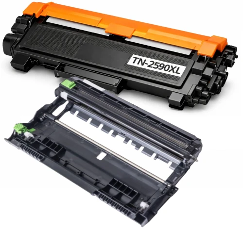 Bęben DR-2590 + Toner TN-2590 XL zamienniki (Zestaw)