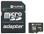 Karta pamięci Platinet microSDHC 4GB z adapterem + czytnik kart