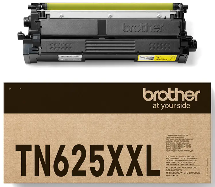Toner Brother TN-625XXL Żółty