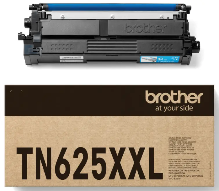 Brother TN-625XXL Cyan