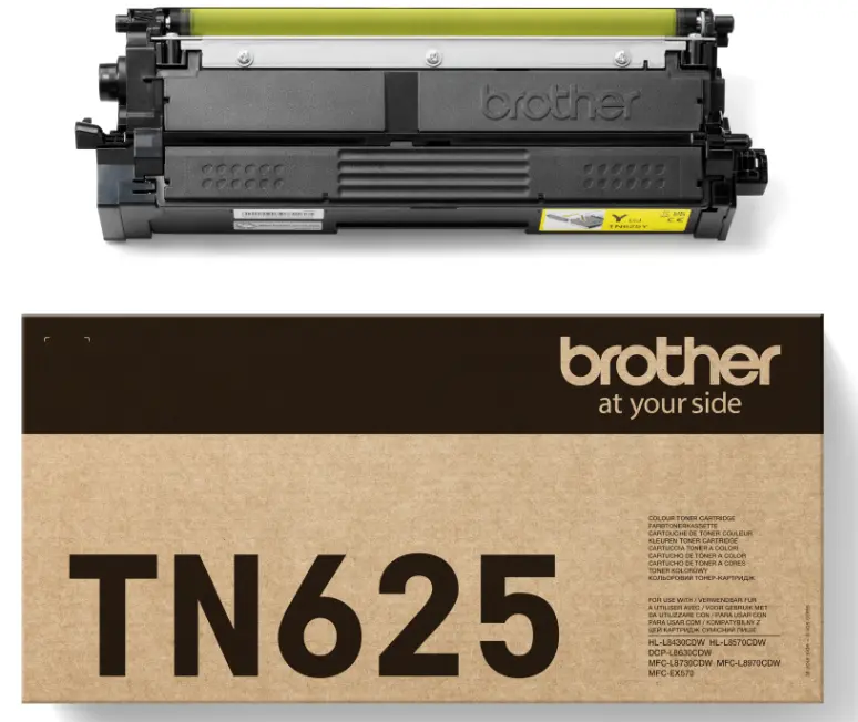 Tonery Brother TN-625 Yellow
