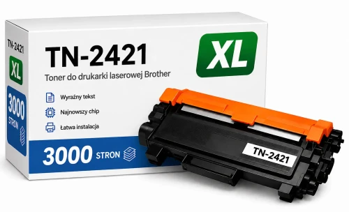 Toner Brother TN-2421 XL zamiennik - 3000 stron (Czarny)