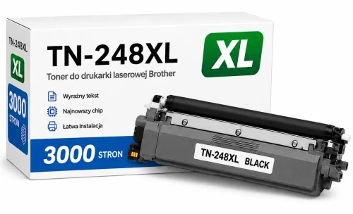 Toner Brother TN-248 BK XL zamiennik - 3000 stron (Czarny)
