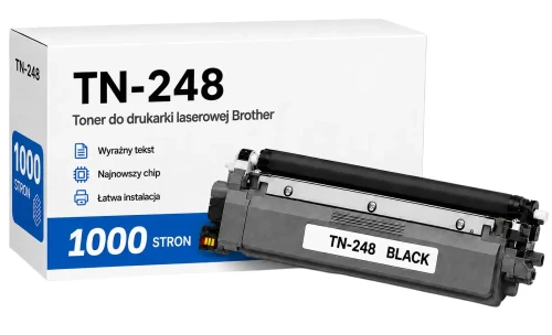 Toner Brother TN-248BK zamiennik - 1000 stron (Czarny)