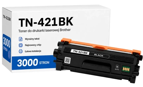 Toner Brother TN-421BK zamiennik - 3000 stron (Czarny)
