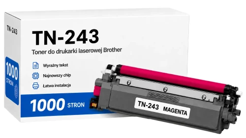 Toner Brother TN-243M zamiennik - 1000 stron (Magenta)