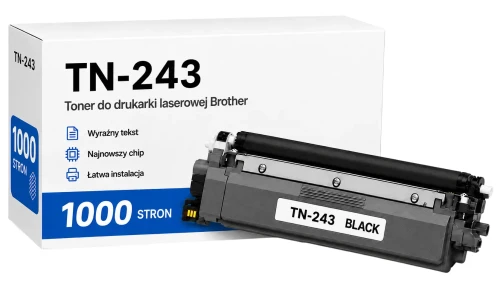 Toner Brother TN-243BK zamiennik - 1000 stron (Czarny)
